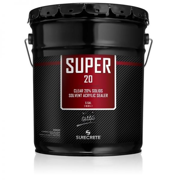 5 Gallons Super 20 Solvent By Surecrete